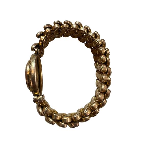 Vintage Monogram American Queen Childs Sweetheart Expansion Bracelet- 1930s RARE - Picture 9 of 10